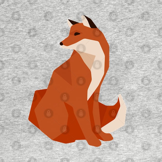 Polygonal Fox by TomCage